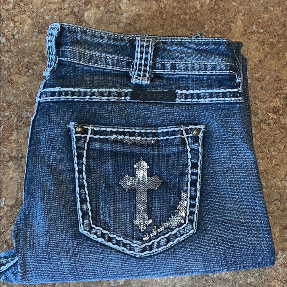 Cowgirl Tuff Crosses Shimmer